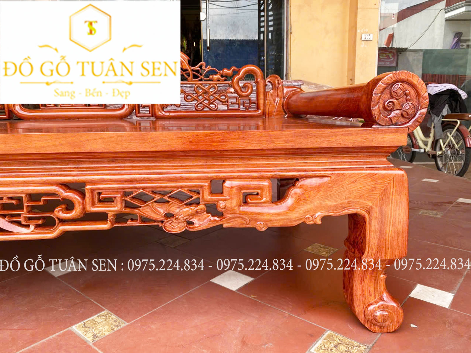 Đặc điểm của giường phương lười gỗ gụ